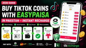 How to Buy TikTok Coins with Easypaisa in Pakistan